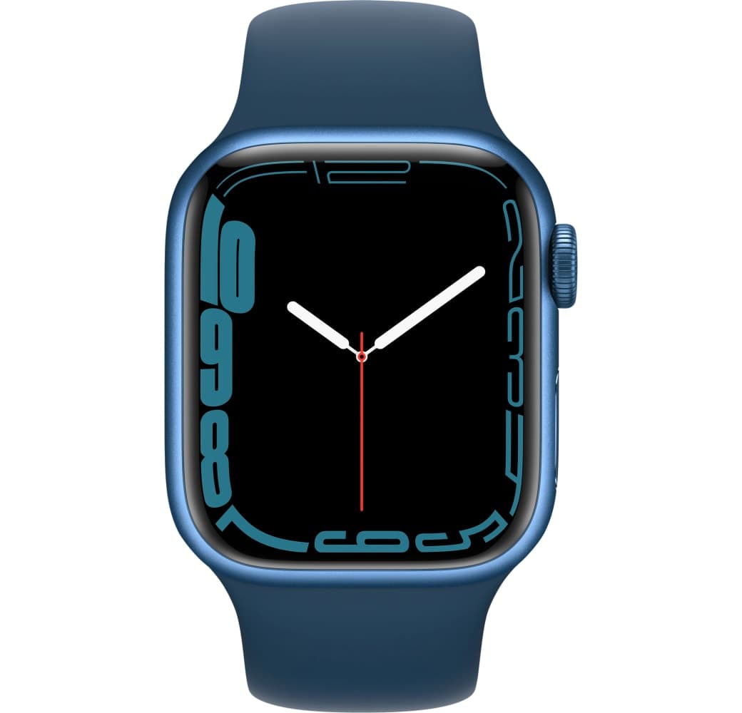 Blue Apple Watch Series 7 GPS + Cellular, Aluminium Case, 45mm.2