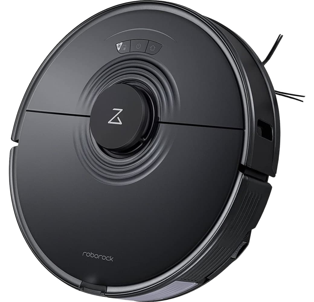 Schwarz Roborock S7 Saugroboter mit Wischfunktion.1