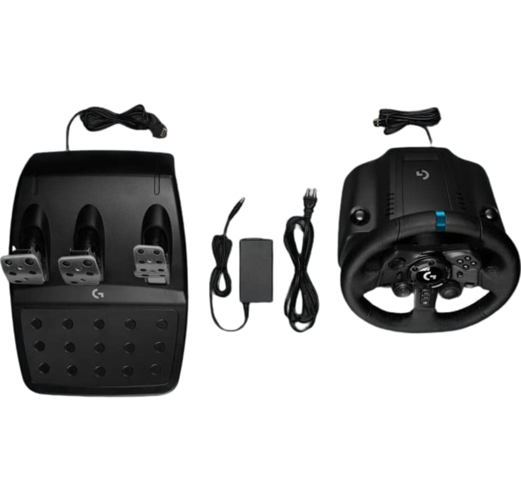 Black Logitech G923 Gaming Wheel (Playstation + PC).6