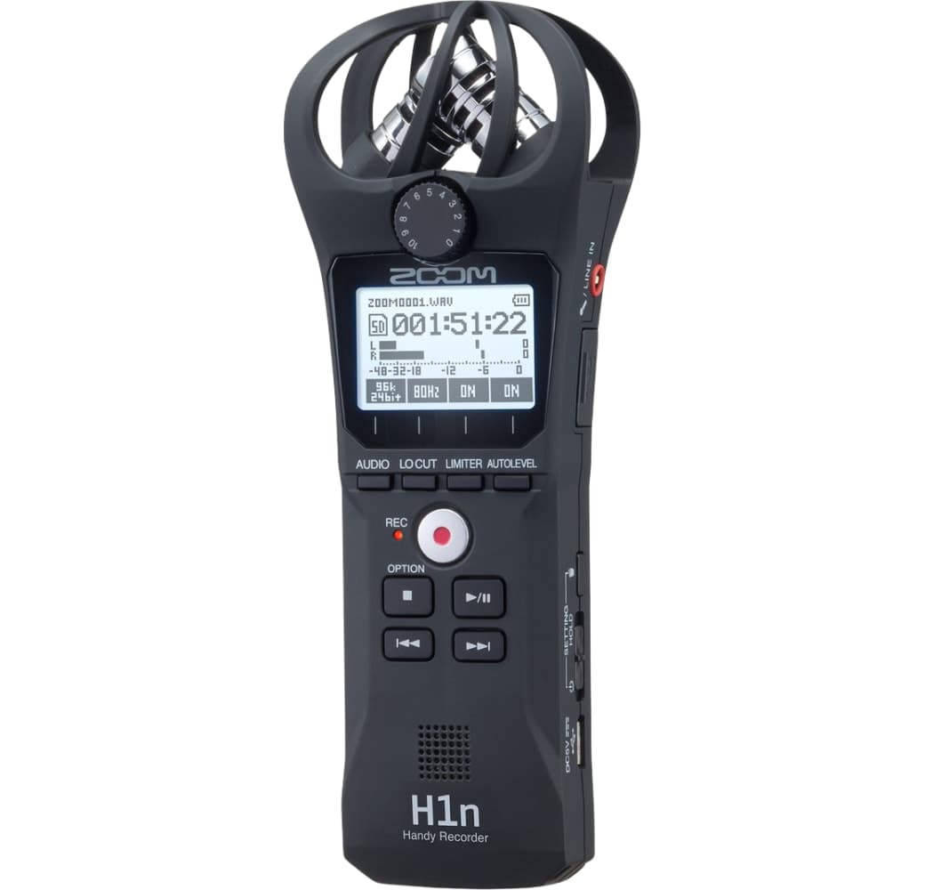Black Zoom H1N Portable MP3 / Wave Recorder.1