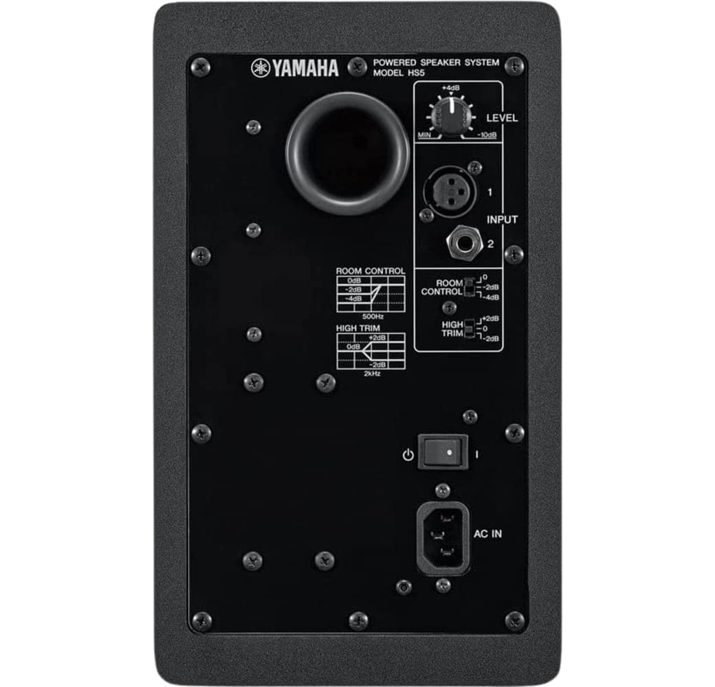 Black Yamaha HS5 Active 2-Way Nearfield Monitor (Piece).4