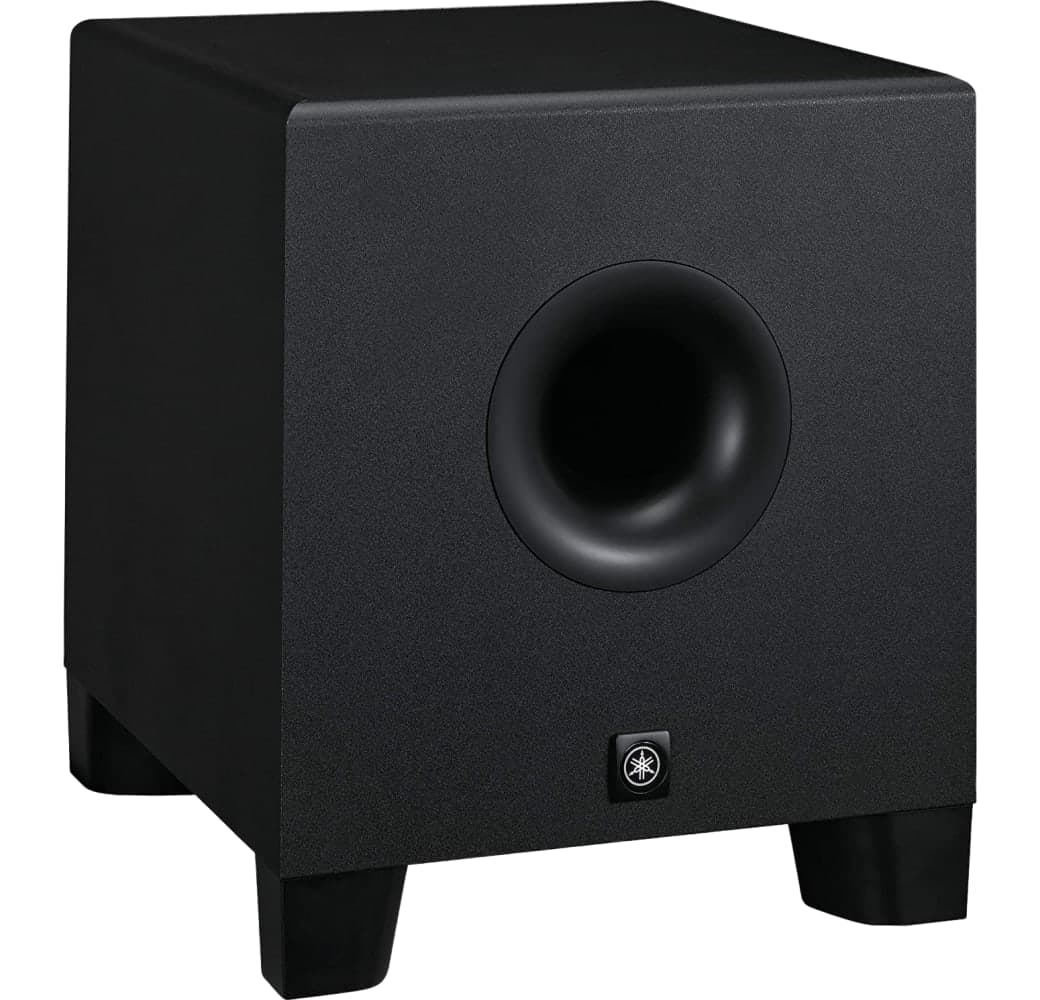 Schwarz Yamaha HS8S Aktiver 8-Zoll-Bassreflex-Subwoofer.2