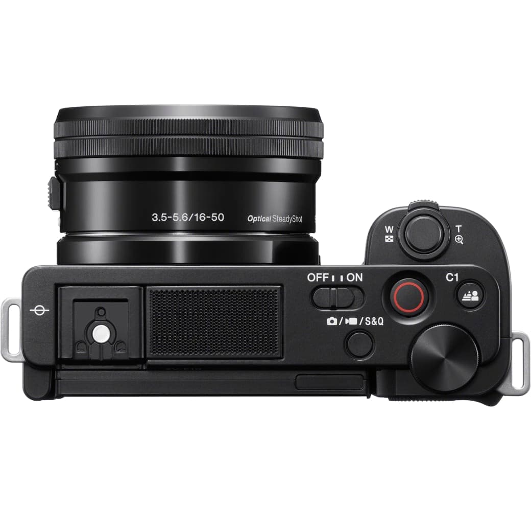 Black Sony ZV-E10 Camera Kit with E PZ 16-50 mm f/3.5-5.6 OSS Lens.4