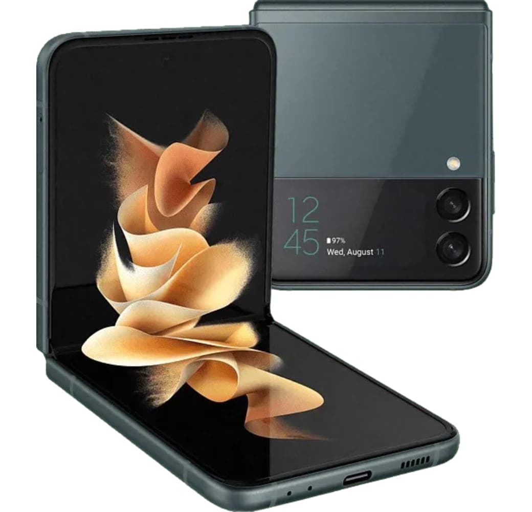 Green Samsung Galaxy Z Flip 3 Smartphone - 256GB - Dual Sim.1