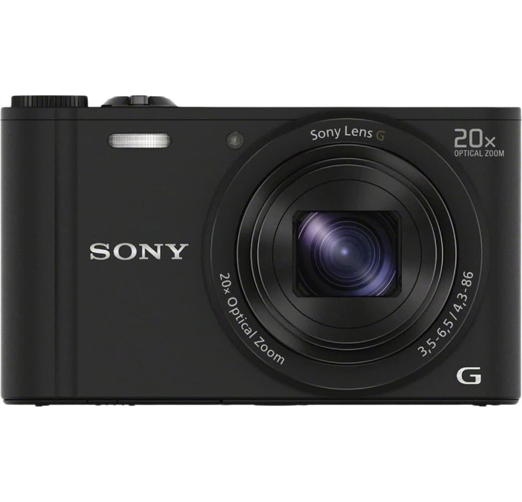 Black Sony Cyber-shot DSC-WX350 Compact Camera.1