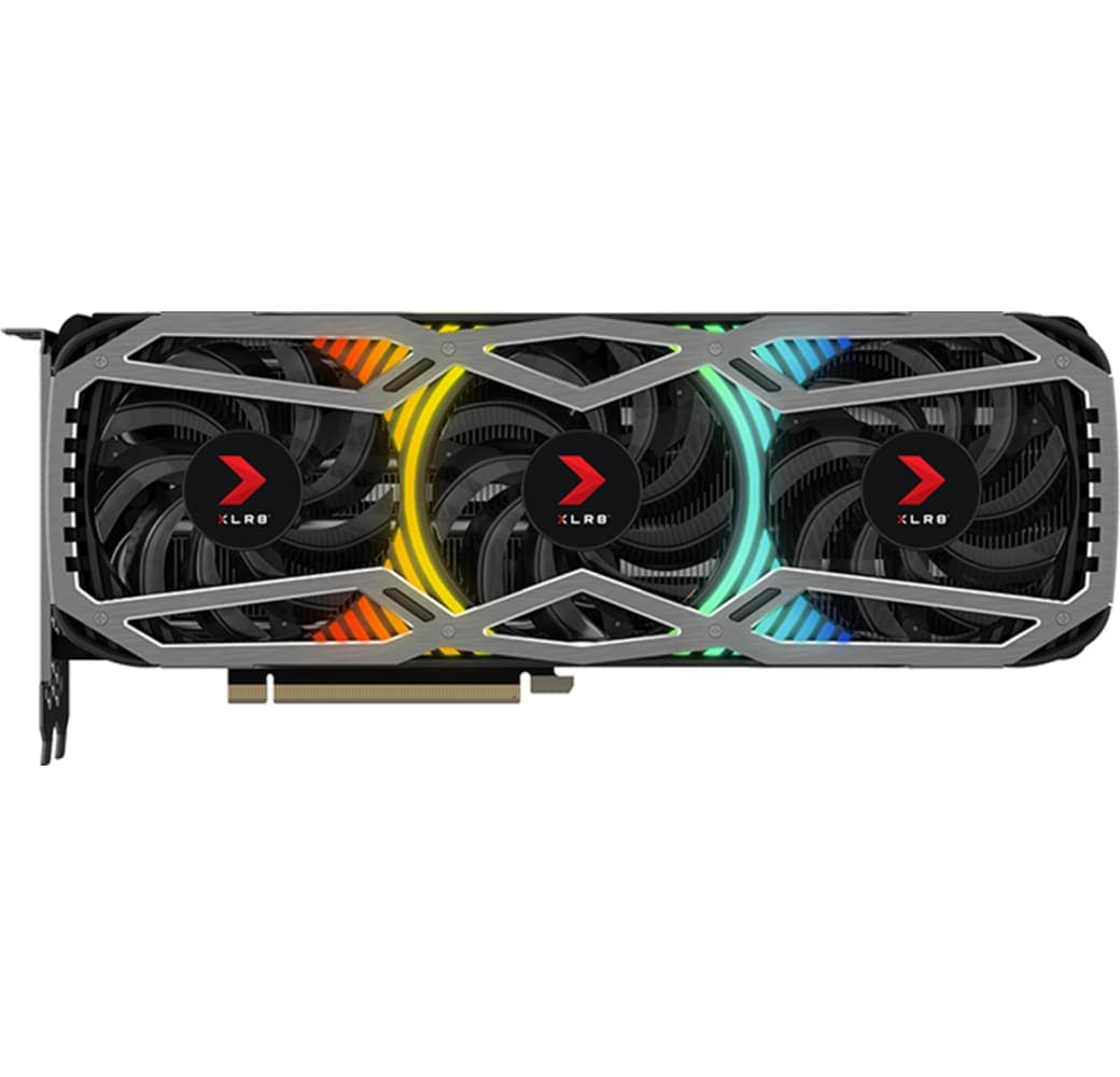 Black PNY XLR8 Gaming REVEL EPIC-X RGB (LHR) GeForce RTX 3070 Graphics Card.3