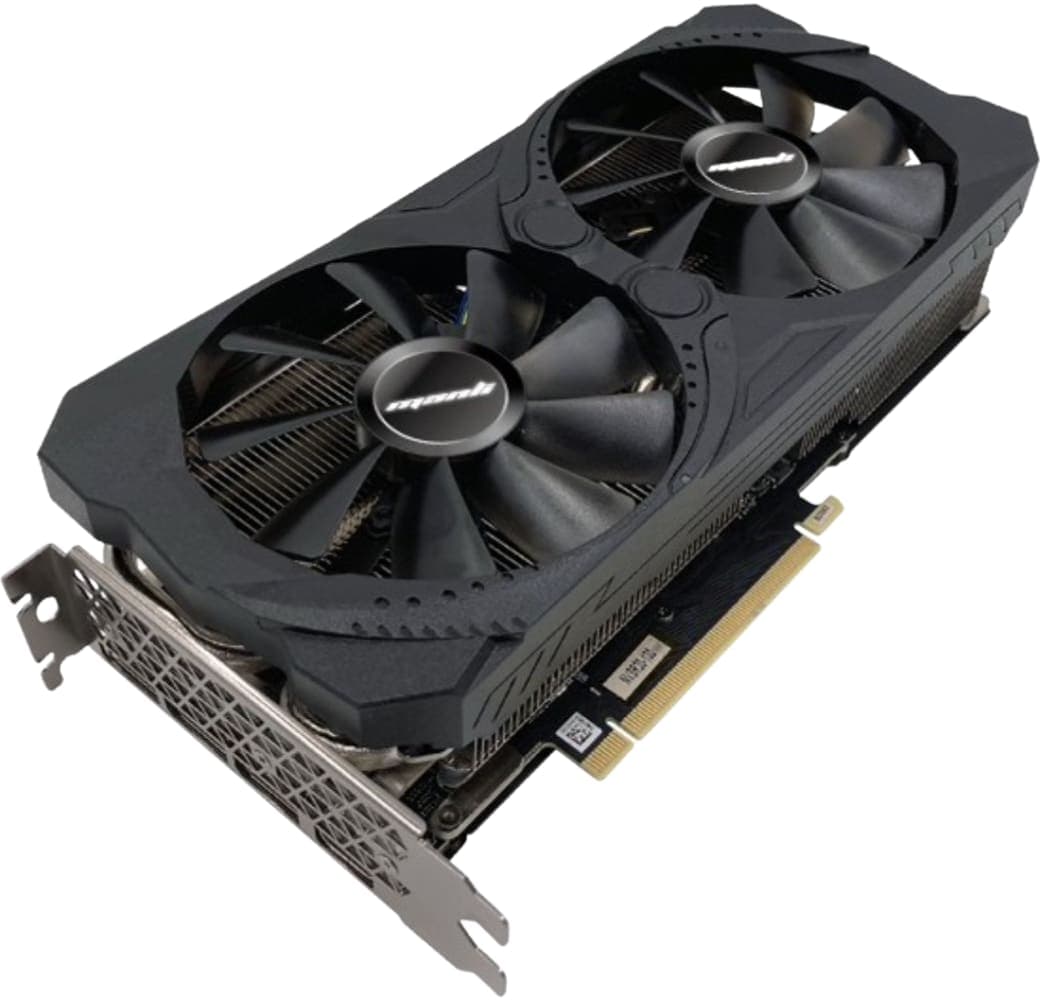 Black PNY Manli Twin (LHR) GeForce RTX 3070 Graphics Card.1