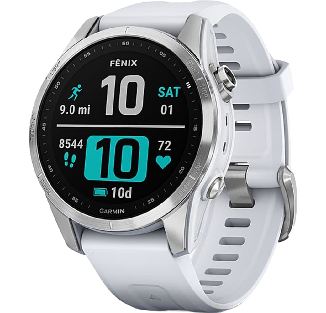 Whitestone Garmin FENIX 7S Smartwatch, Stainless Steel Case, 42mm.1