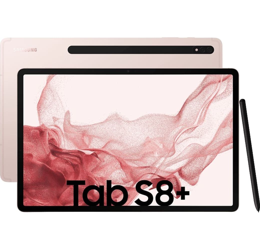 Pink Gold Samsung Tablet, Galaxy Tab S8+ (2022) - WiFi - Android - 256GB.1