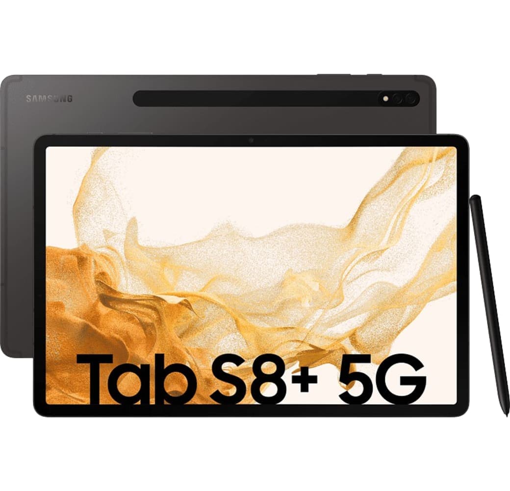 Graphite Samsung Tablet, Galaxy Tab S8+ (2022) - 5G - Android - 256GB.1
