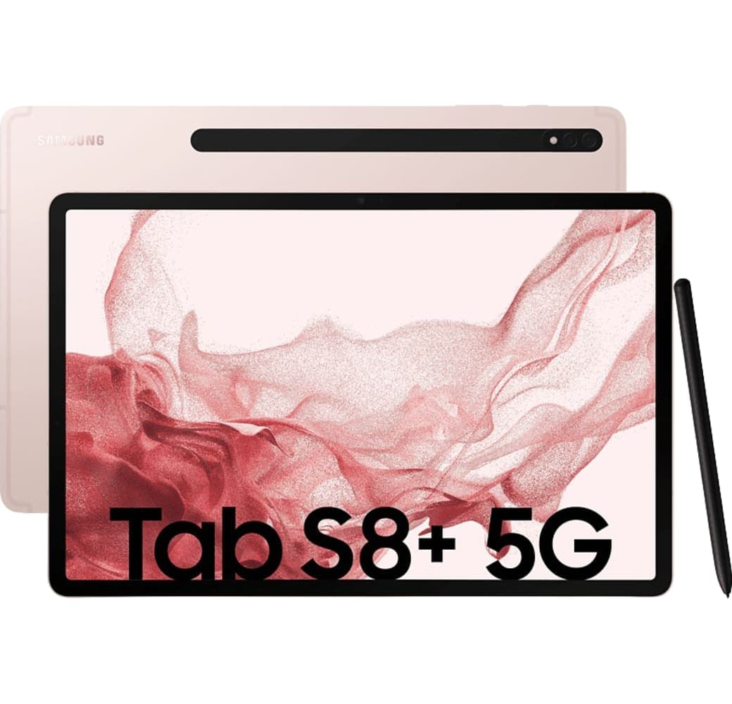Pink Gold Samsung Tablet, Galaxy Tab S8+ (2022) - 5G - Android - 256GB.1