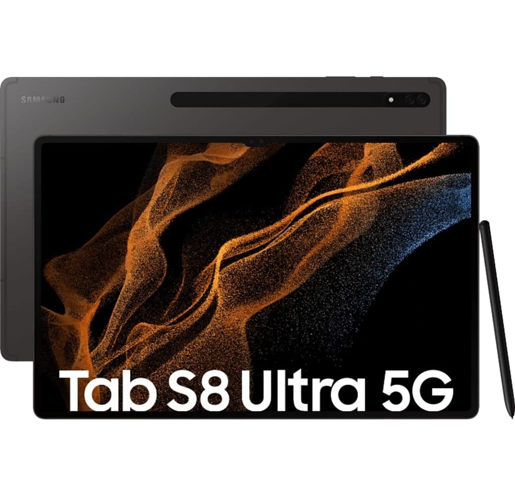 Graphite Samsung Tablet, Galaxy Tab S8 Ultra (2022) - 5G - Android - 256GB.1