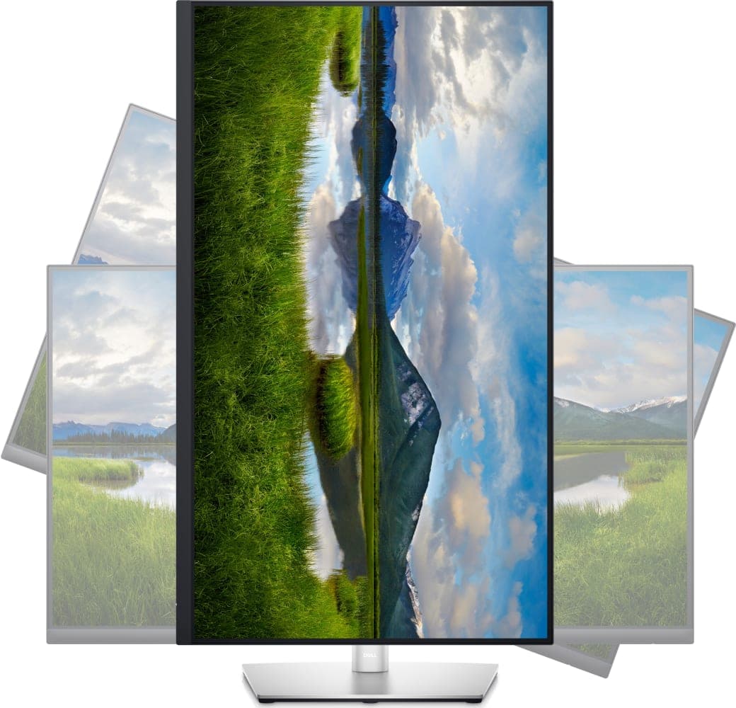 Black Dell - 32" P3221D QHD Business Monitor with USB-C.3
