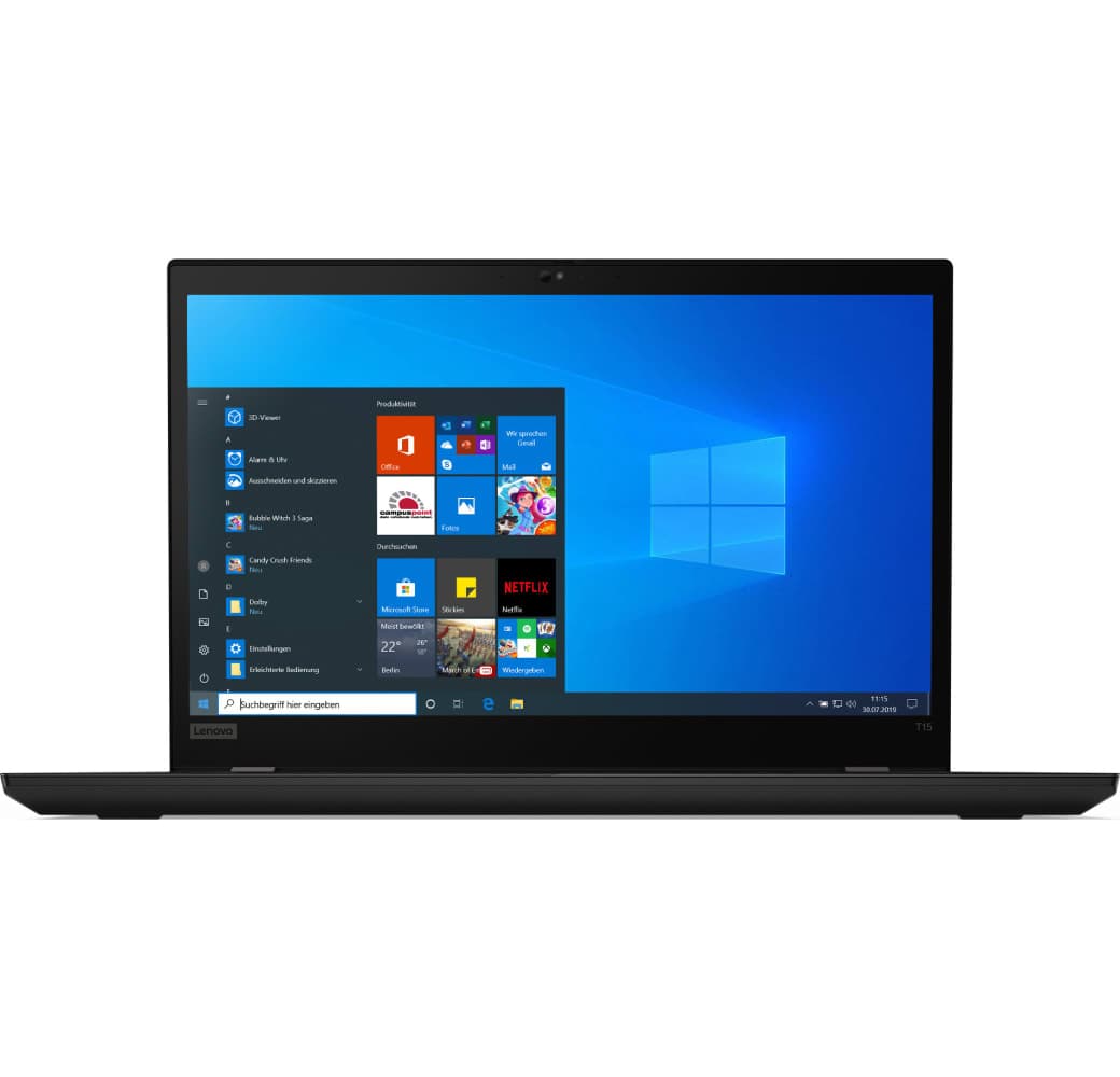 Schwarz Lenovo ThinkPad T15 G2 Notebook - Intel® Core™ i5-1135G7 - 8GB - 256GB SSD - Intel® Iris® Xe Graphics.1