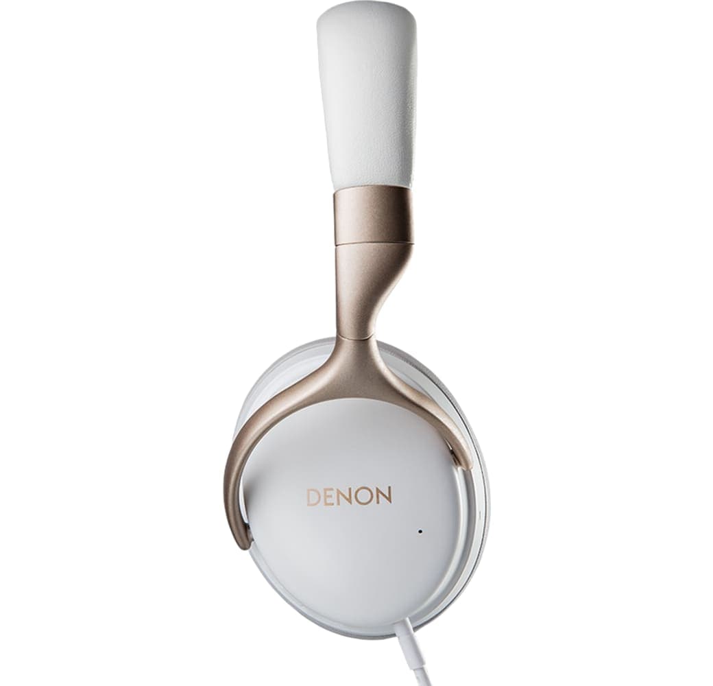 Weiß Denon AH-GC25NC Geräuschunterdrückende Over-Ear Premium-Kopfhörer.3