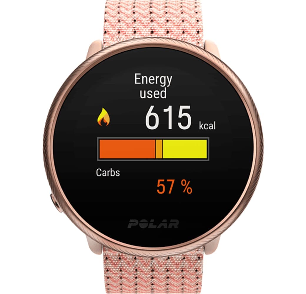 Rose/Pink Polar Ignite 2 (S) Smartwatch, Fiber reinforced polymer Case, 43 mm.4