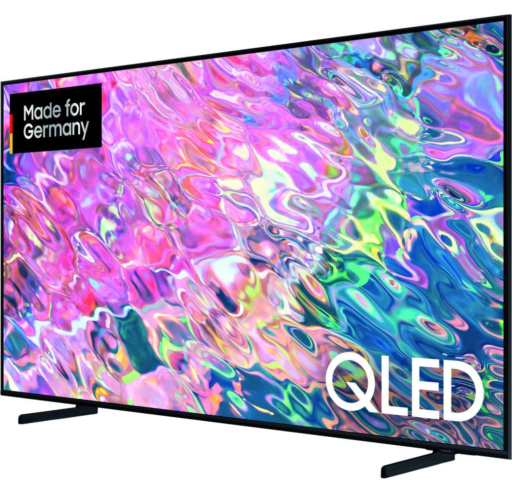Black Samsung TV 43" GQ43Q60BAUXZG QLED 4K.2