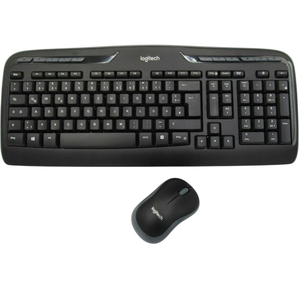 Black Logitech Wireless Combo MK330.1