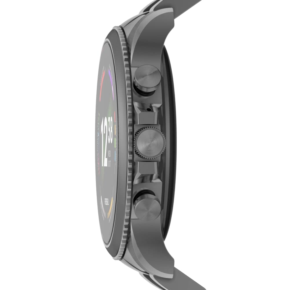 Smoke Fossil Gen 6 Smartwatch, Edelstahlgehäuse, 44 mm.2