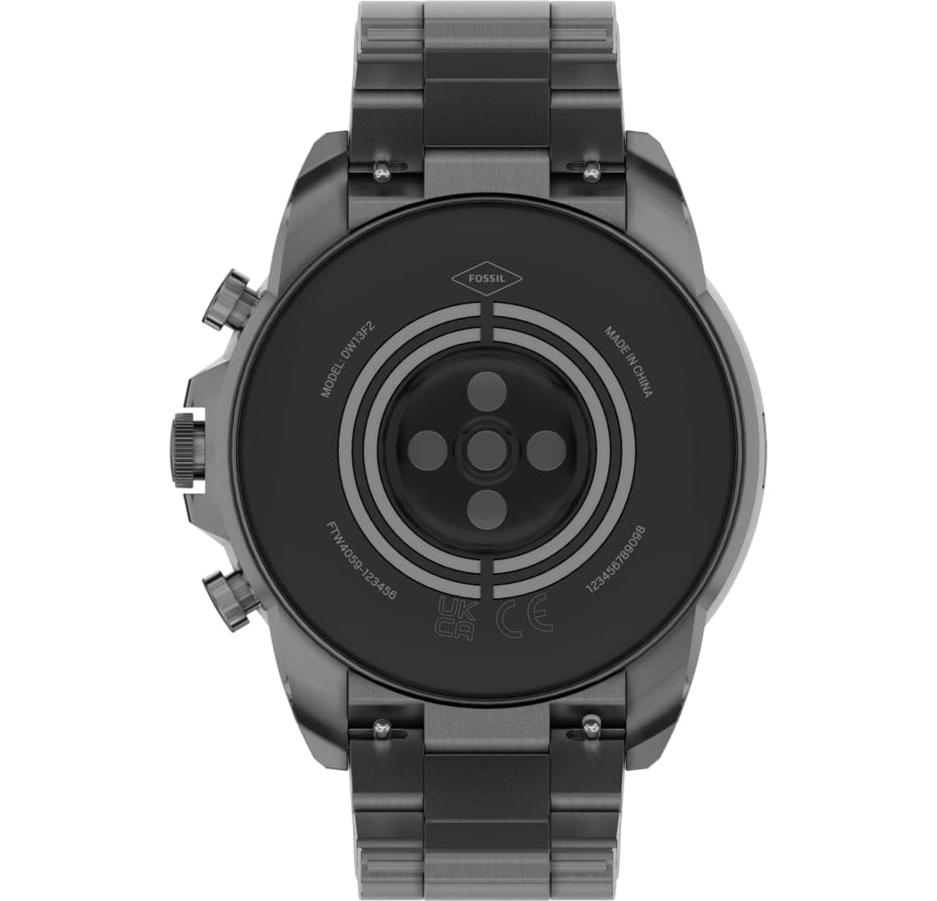 Smoke Fossil Gen 6 Smartwatch, Edelstahlgehäuse, 44 mm.4