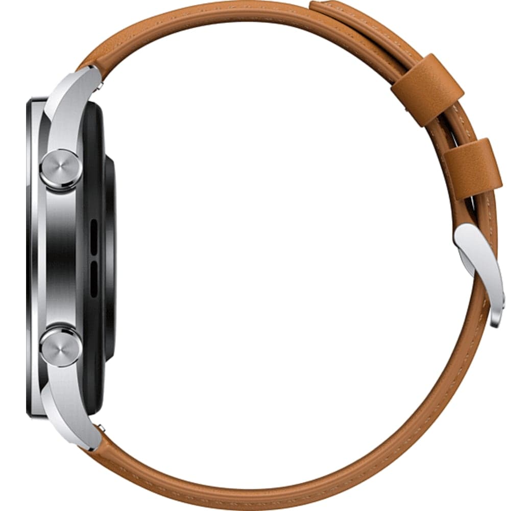 Brown Xiaomi S1 Smartwatch, Stainless Steel Case, 46mm.5