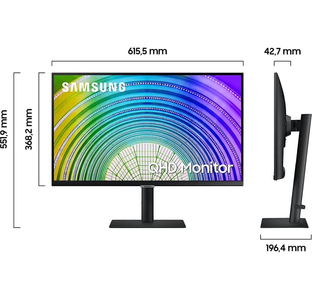 Black Samsung - 27" Business Monitor S6U LS27A600UUUXEN.2