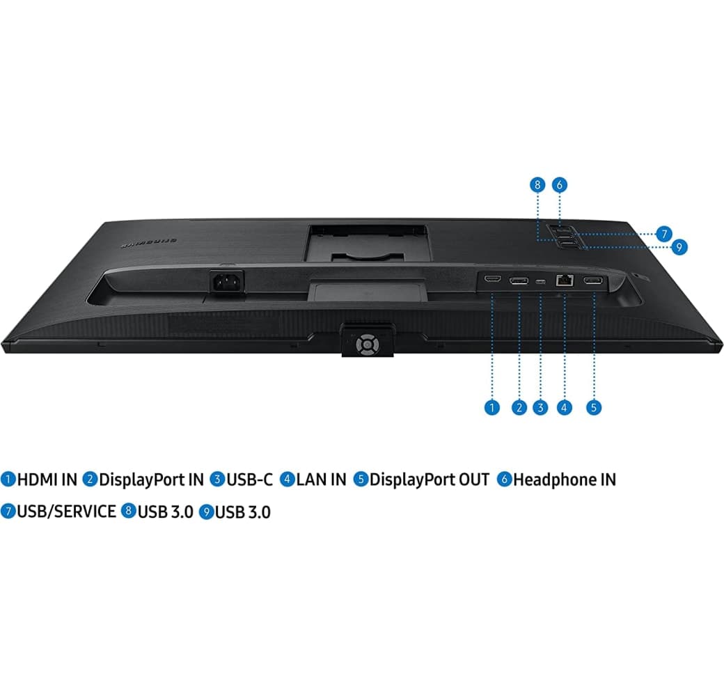 Black Samsung - 27" Business Monitor S6U LS27A600UUUXEN.5