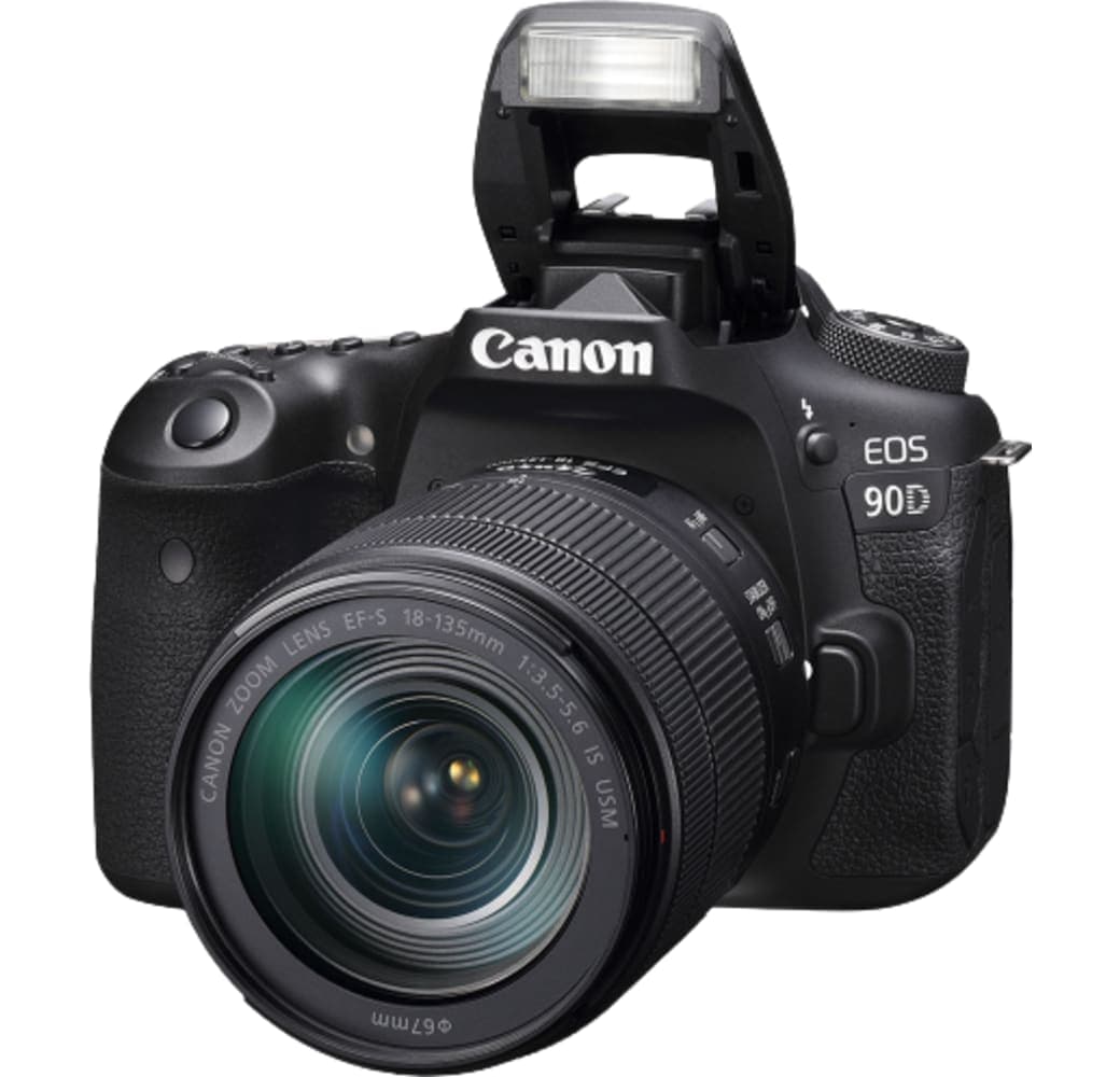 Black Canon EOS 90D Camera Kit with EF-S 18-135mm f/3.5-5.6 IS USM Lens.3