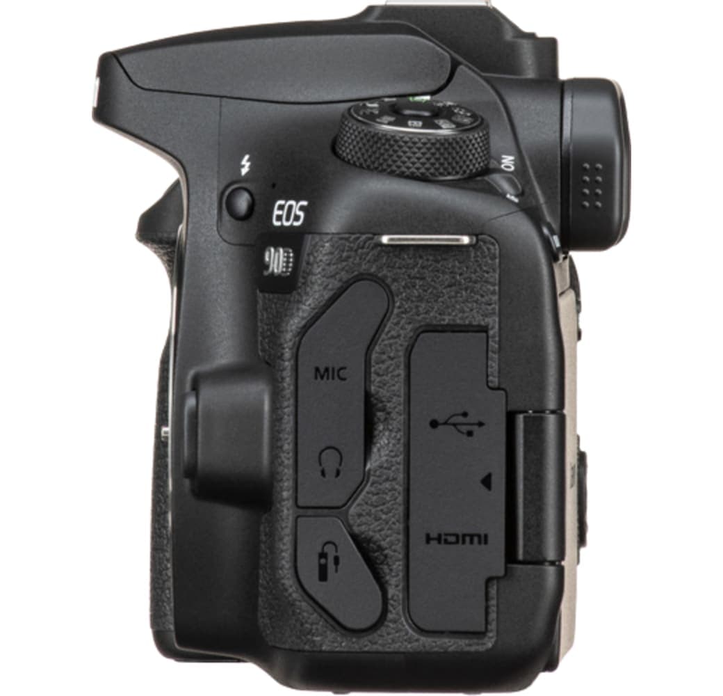 Black Canon EOS 90D Mirrorless Camera Body.4