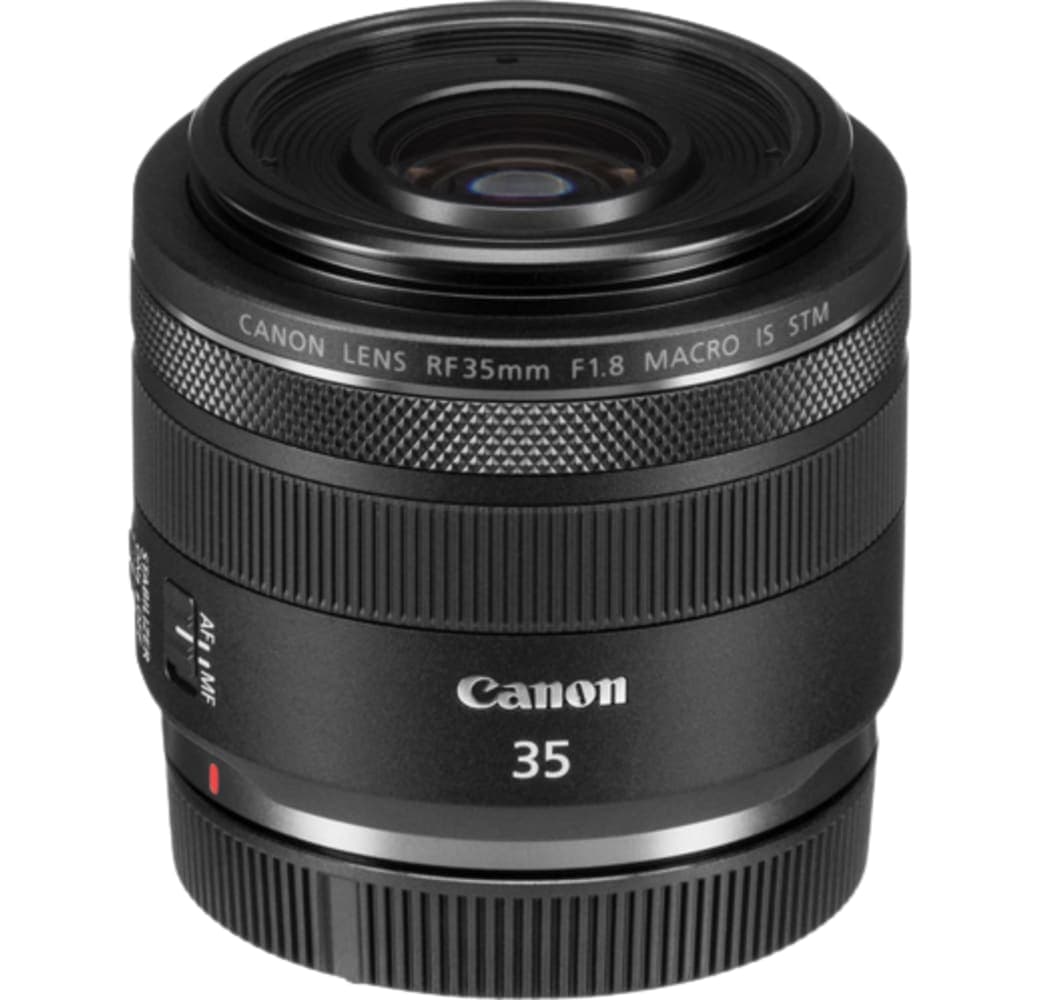 Black Canon RF 35mm f/1.8 IS STM Lens.1