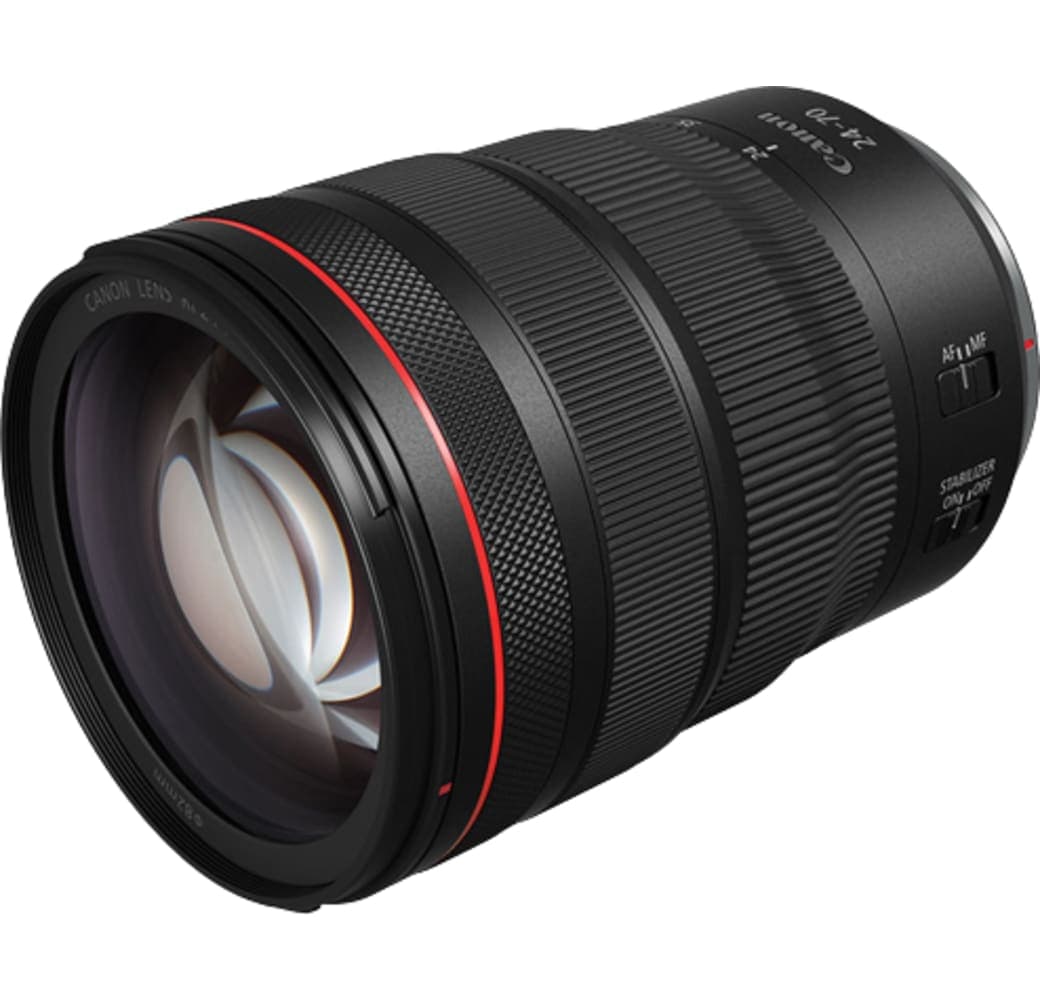 Black Canon RF 24-70mm f/2.8 L IS USM Lens.2