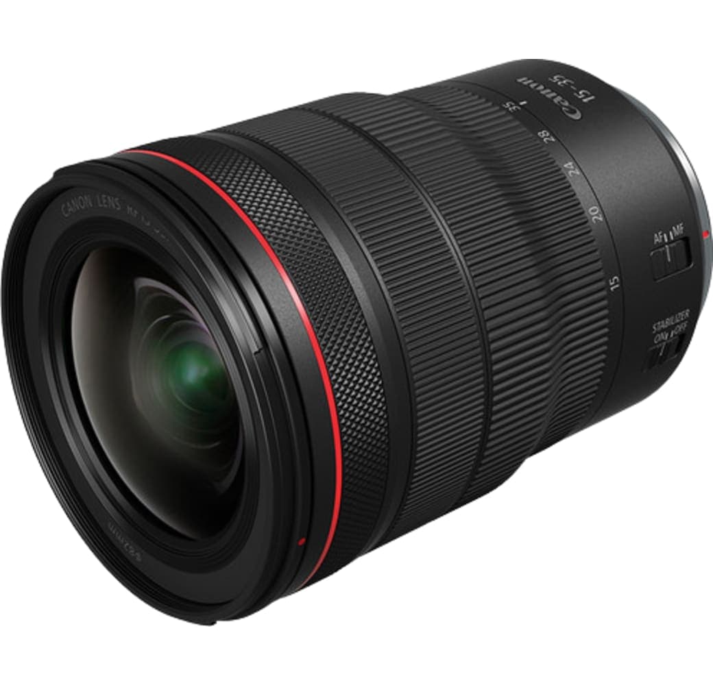 Schwarz Canon RF 15-35mm f/2.8 L IS USM Objektiv.2