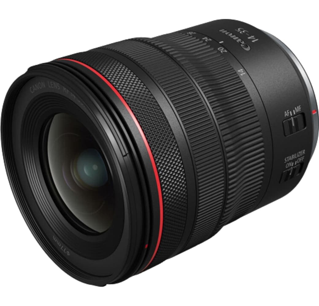 Black Canon RF 14-35mm f/4.0 L IS USM Lens.2