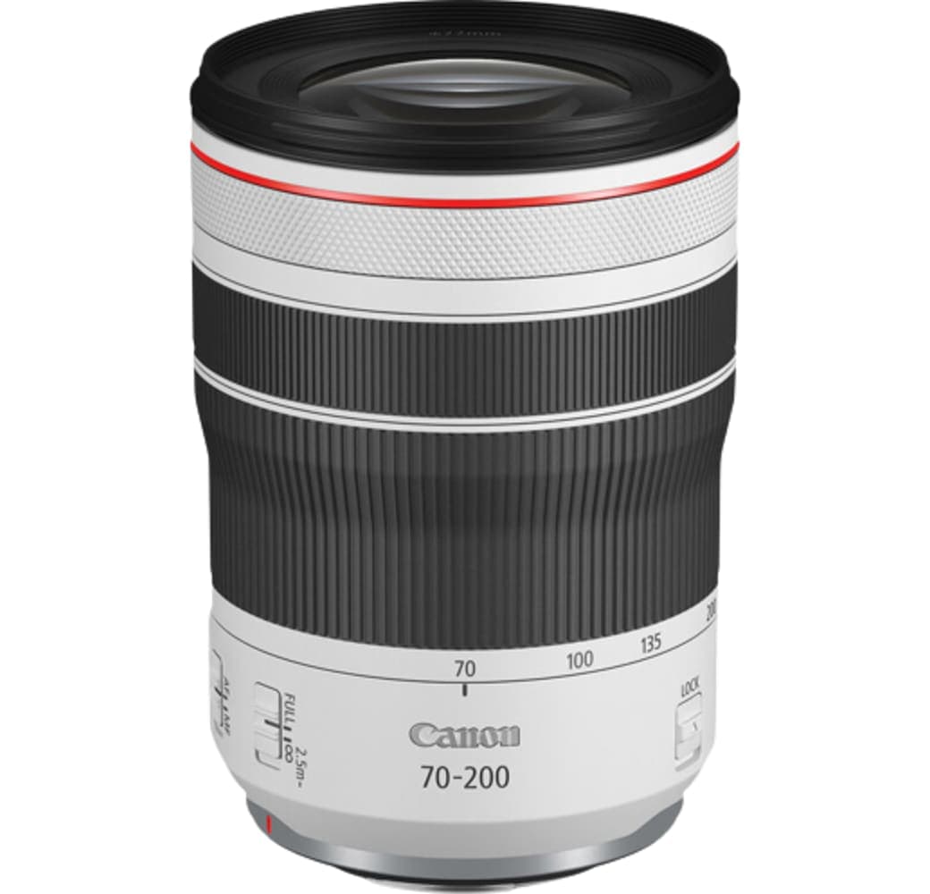 Weiß Canon RF 70-200mm f/4.0 L IS USM Objektiv.1