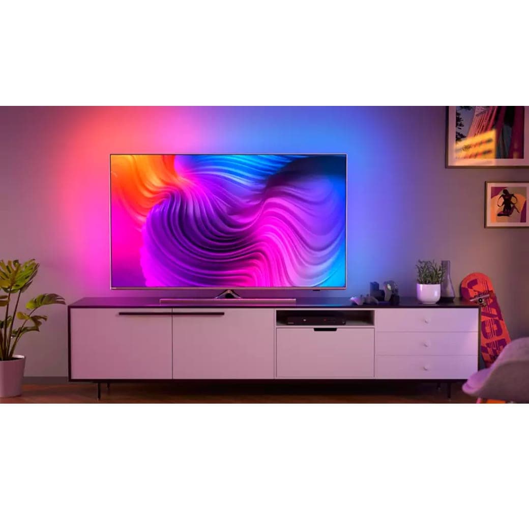 Helles Silber Philips TV 50 Zoll 50PUS8506/12 LED 4K UHD.3
