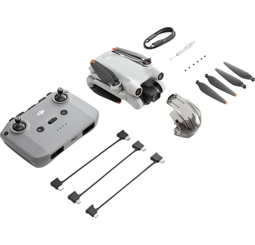 Gray DJI Mini 3 Pro with RC-N1 Controller, Drone.2