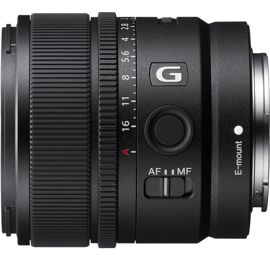 Black Sony E 15mm f/1.4 G.3