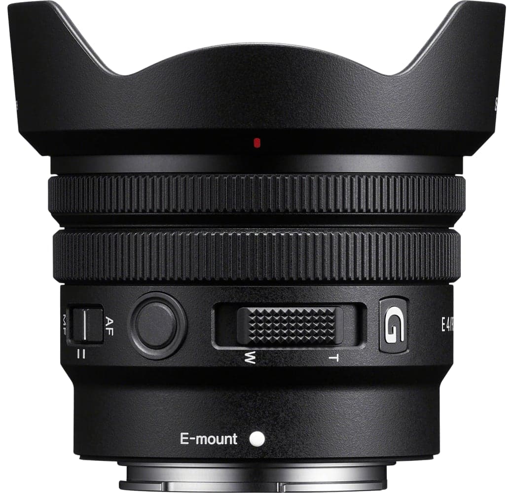 Black Sony E 10-20mm F/4 G PZ.2