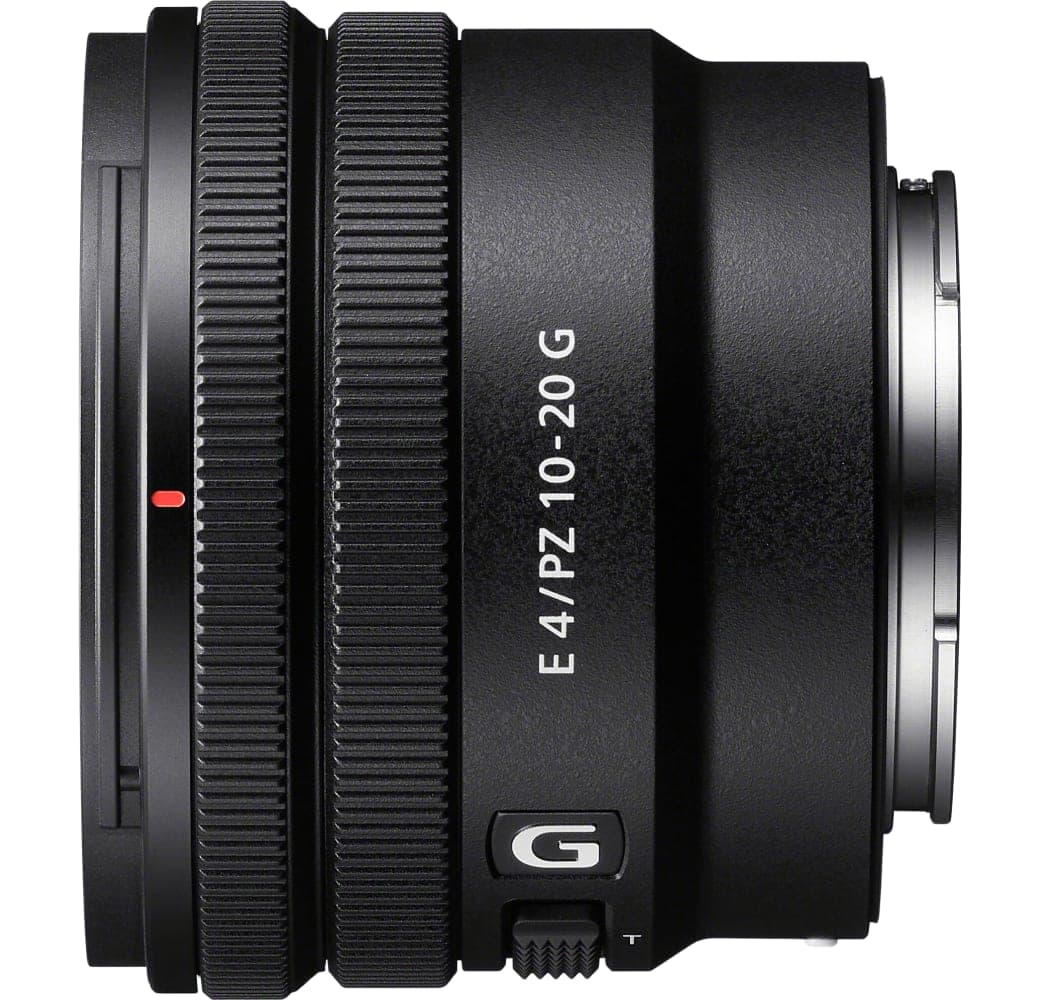 Black Sony E 10-20mm F/4 G PZ.4