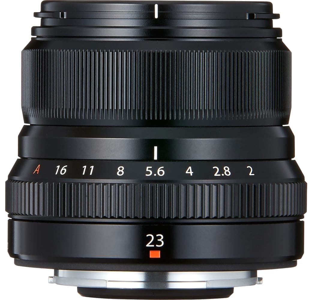 Schwarz Fujifilm XF 23mm F/2 R WR.2