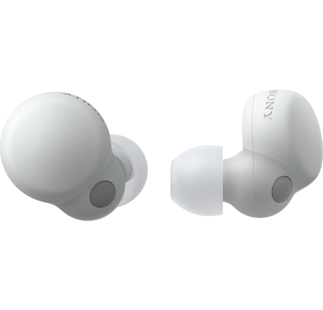 White Sony LinkBuds S (WF-LS900N) Noise-cancelling In-ear Bluetooth Headphones.1