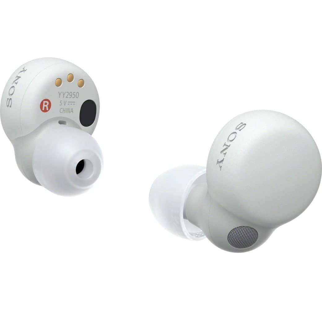 White Sony LinkBuds S (WF-LS900N) Noise-cancelling In-ear Bluetooth Headphones.2