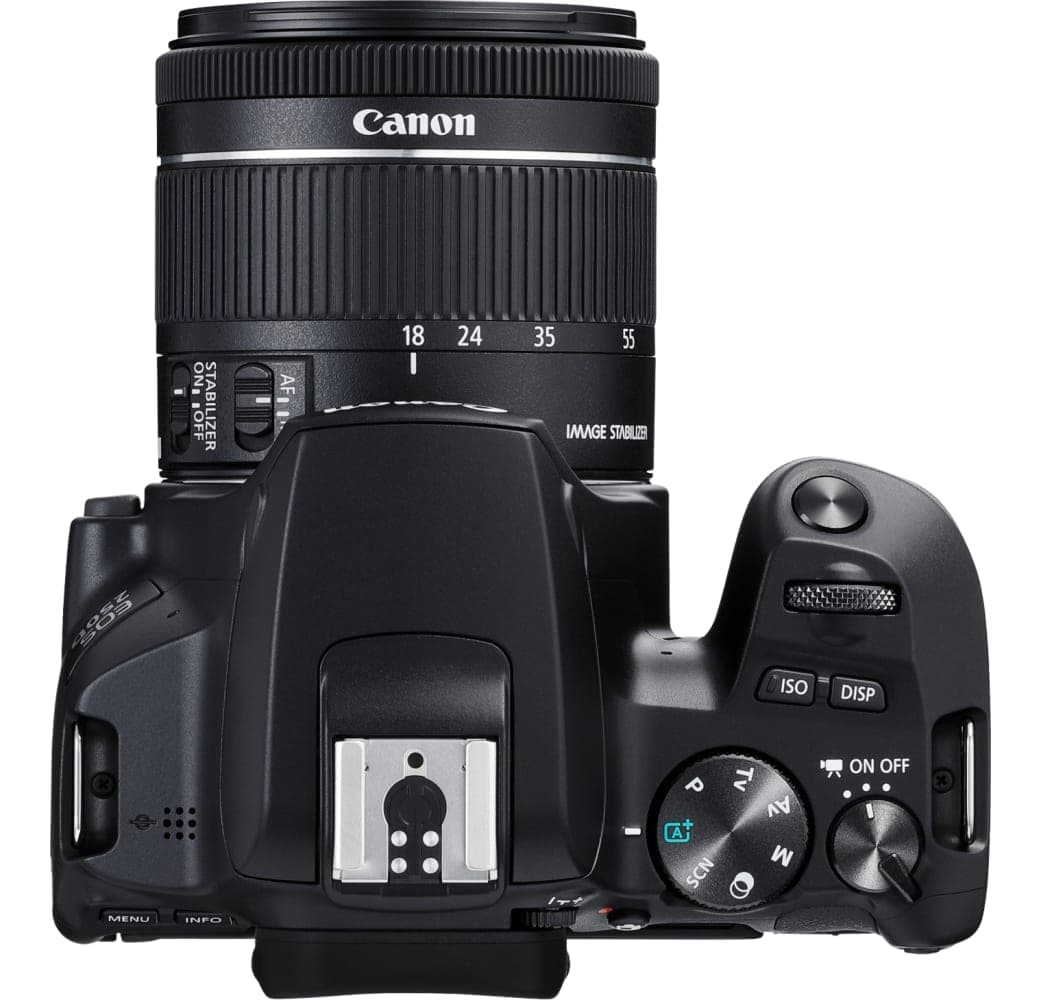 Black Canon EOS 250D Camera Kit with EF-S 18-55mm F3.5-5.6 IS STM Lens.5