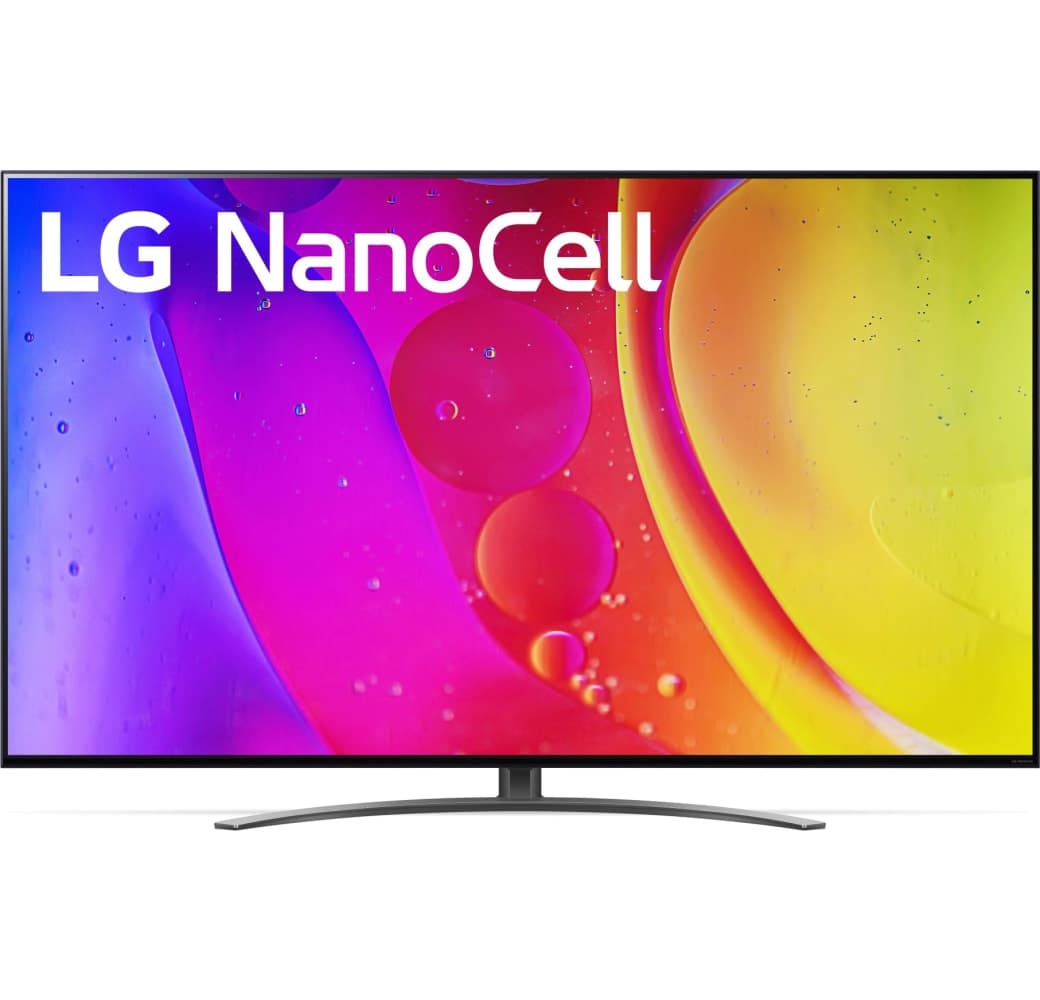 Black LG 50" 50NANO819QA NanoCell UHD 4K.1
