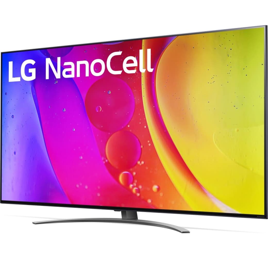 Black LG 50" 50NANO819QA NanoCell UHD 4K.2