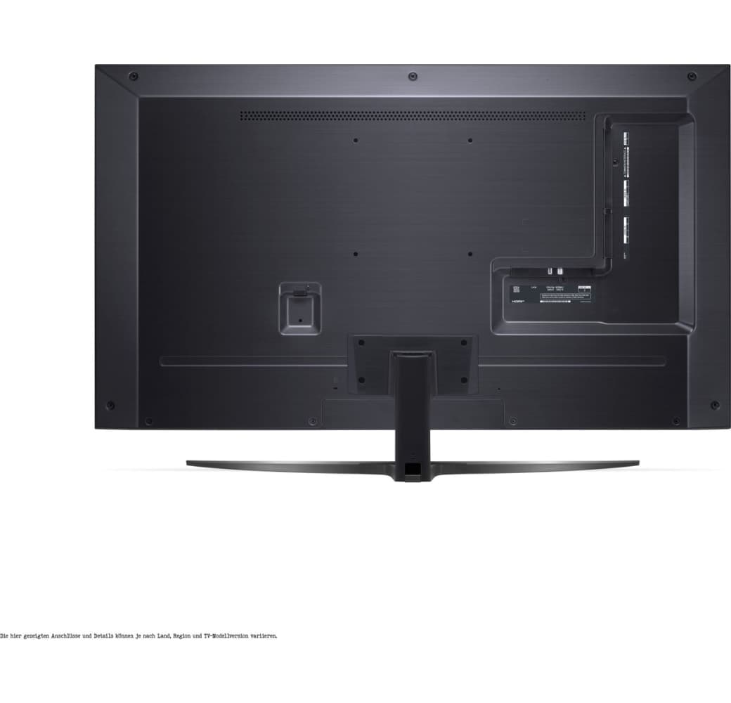 Black LG 50" 50NANO819QA NanoCell UHD 4K.4