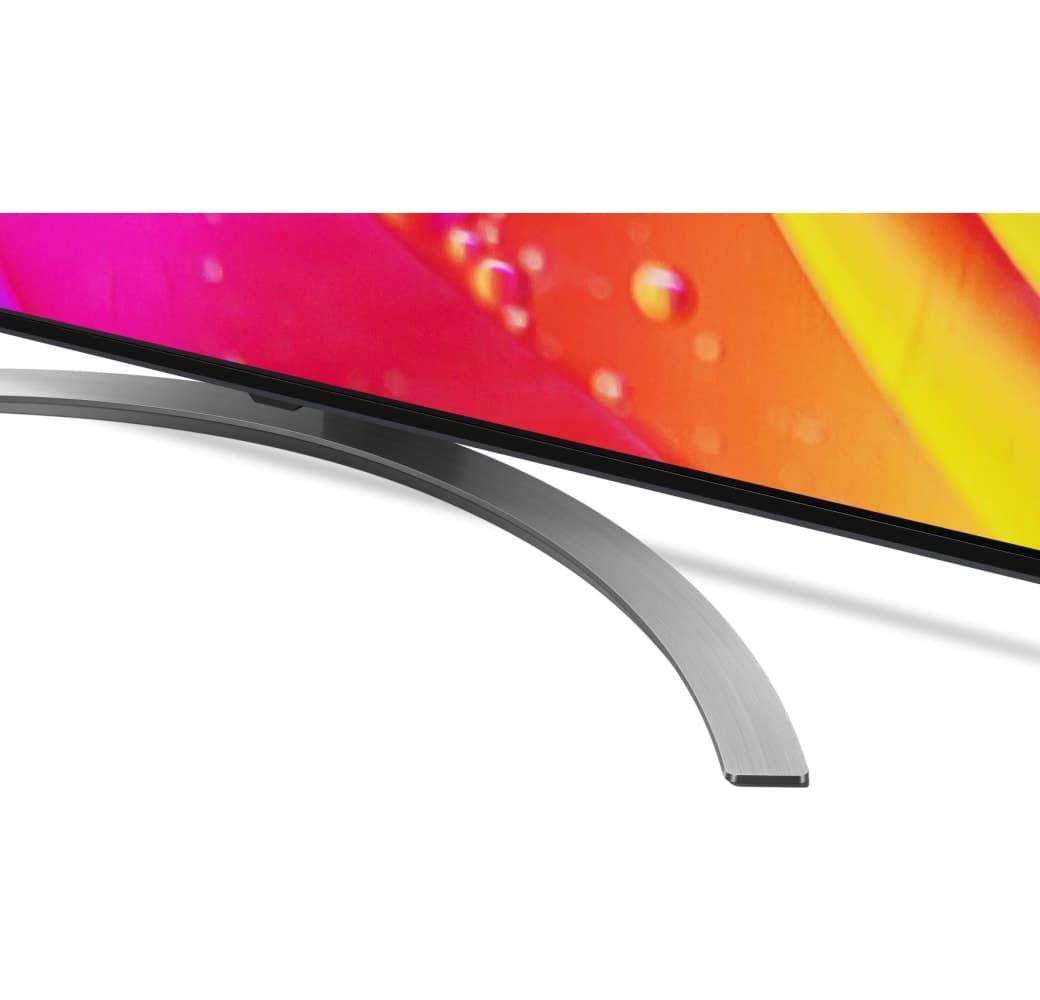 Black LG 50" 50NANO819QA NanoCell UHD 4K.5