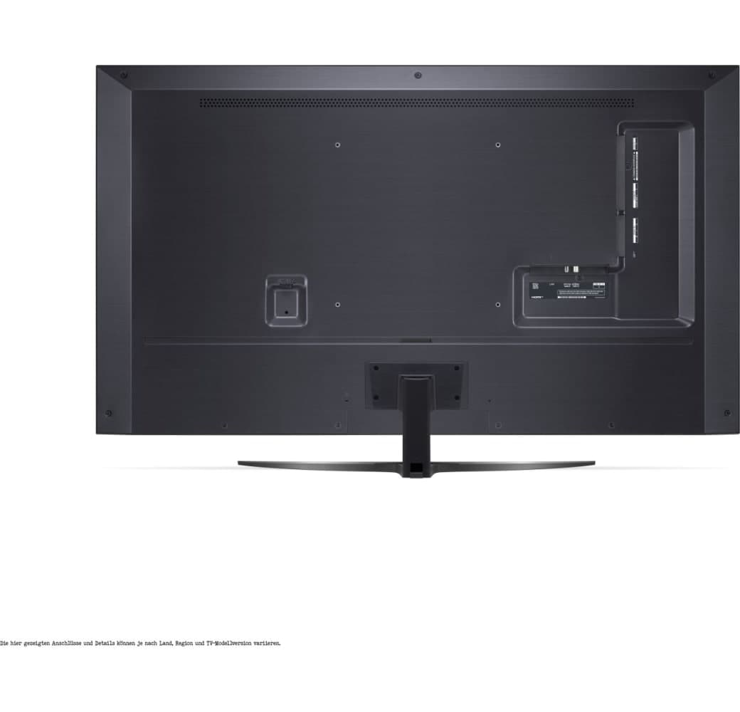 Black LG TV 55" 55NANO819QA NanoCell UHD 4K.4