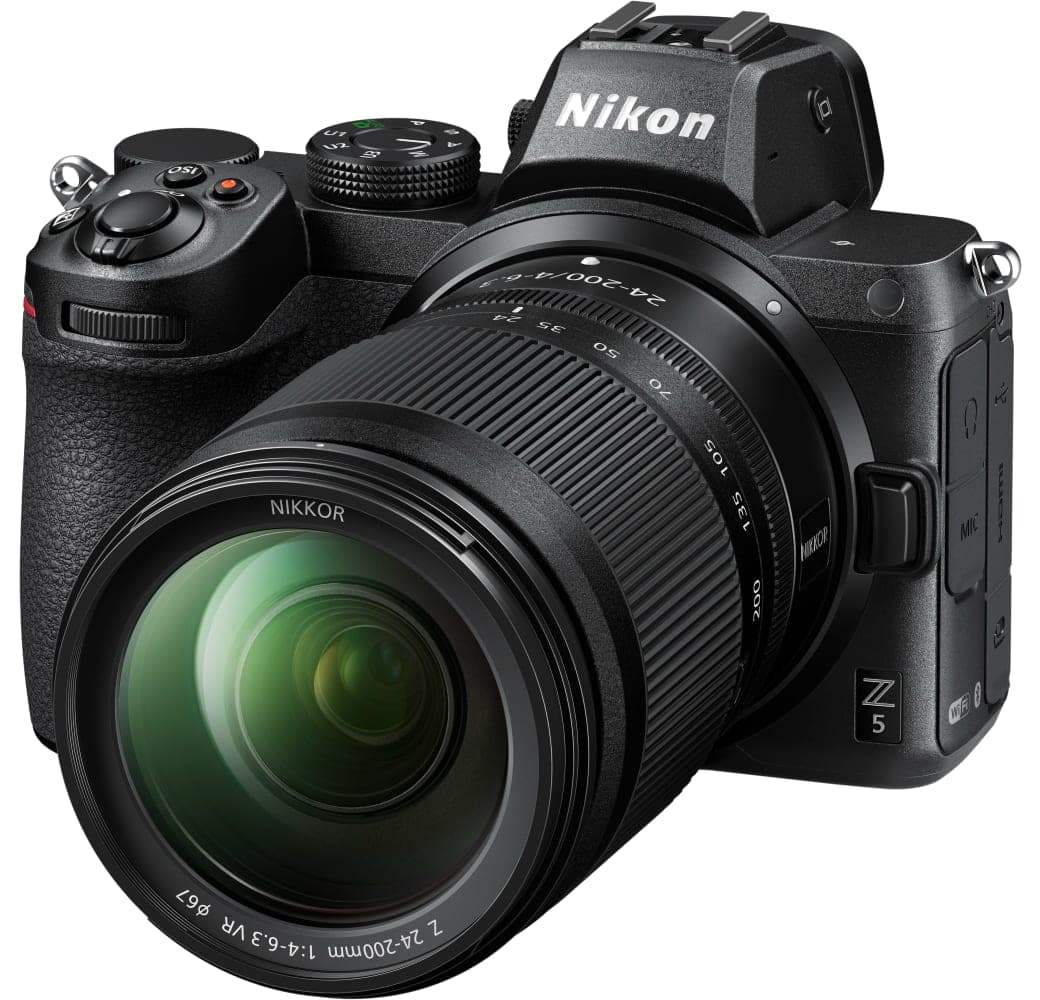 Black Nikon Z6 II Camera Kit with NIKKOR Z 24-200mm f/4-6.3 VR Lens.1