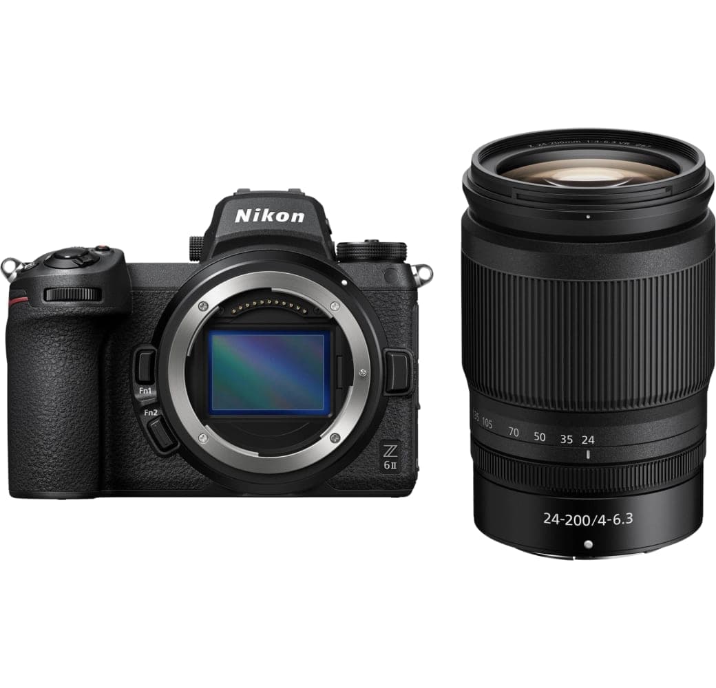 Black Nikon Z6 II Camera Kit with NIKKOR Z 24-200mm f/4-6.3 VR Lens.2